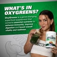 thumbnail image 2 of EHP Labs OxyGreens Super Greens Powder - Spirulina & Chlorella Superfood, Green Juice Powder & Greens Supplements with Prebiotic Fibre, Antioxidants & Immunity Support, 30 Serves (Crisp Apple), 2 of 7