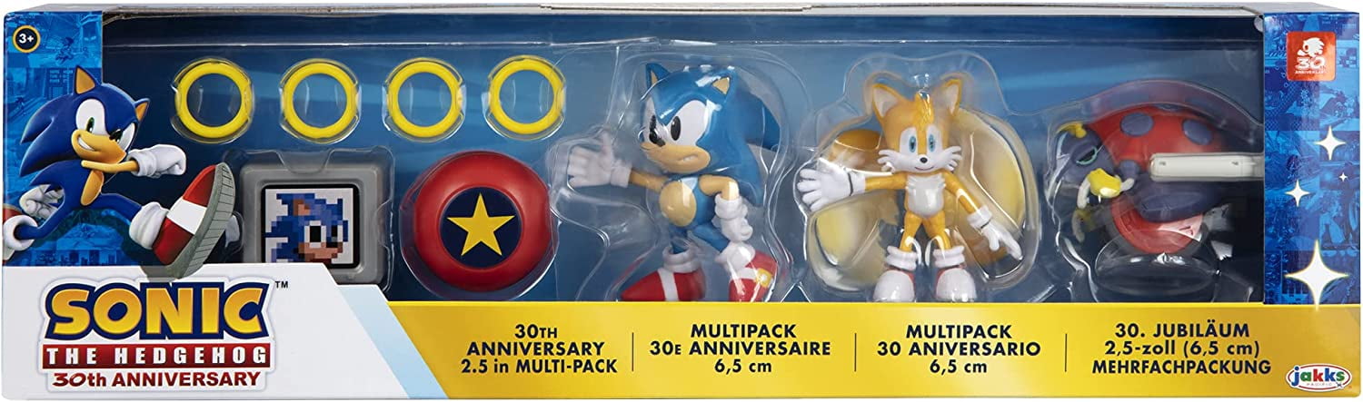 Jakks Pacific Sonic The Hedgehog 2.5-in Classic Figure Set 5-Pack