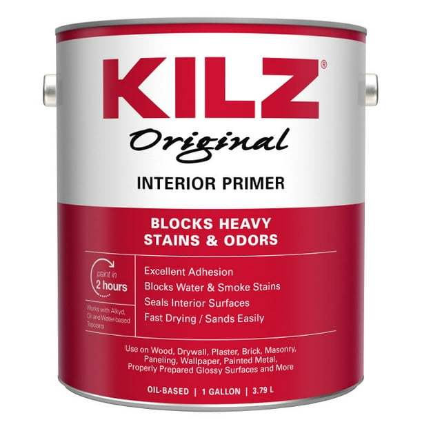 KILZ Original Interior OilBased Primer, Sealer & Stainblocker, White