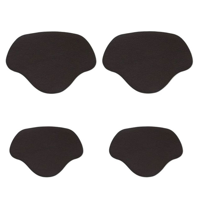 letairis 16 Pcs Chaussures en Microfibre Guérison Réparation Patch Professionnel Autocollant Couleur Unie Plaque de Réparation Accessoires Café Foncé