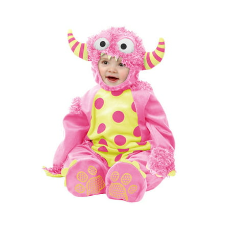 Child Pink Mini Monster Toddler Halloween Costume
