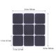 thumbnail image 2 of unbranded Protectores Antideslizantes Para Muebles De Eva Negro Para Y Patas De Sillas Con Adhesivo Resistente, 2 of 5