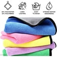 thumbnail image 3 of NAMZI 5Pcs Car Microfiber Cleaning Cloth - Multicolor Microfiber Cloth for Electronics Towels to Dry Car Microfiber Towel - Kitchen Cloth Cleaning Towel Cleaning Cloth Stainless Steel Cleaning Cloth, 3 of 5