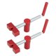 thumbnail image 5 of Abrazadera para perros de banco, abrazadera con orificio para perros de 3/4'' para carpintería, tope ajustable para banco de trabajo 2 piezas rojo, 5 of 8