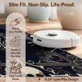thumbnail image 6 of Design&I 5'x7' Washable Area Rug Halloween Plum Ivory Symmetrical Skull Decorative Large Cover for Dining Room, Under Table, Home Office, Snag-Free, Skid-Resistant, 6 of 7