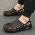 thumbnail image 5 of Men's Women's Work Clogs - Unisex Garden Chef Shoes Non Slip Waterproof Nurse Kitchen Food Service Shoes, 5 of 7