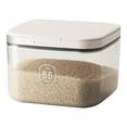 thumbnail image 1 of Large Capacity Cereal Bucket Sealed Flour Bucket for Home Kitchen (5.6L), 1 of 6