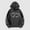Dark Gray, variant on Qertyioot Christmas Womens 2023 Winter Coat Discount Gothic Style Sleeve Hoodlies Zipper Thermal Hoodie With Cropped Zip Up Coat
