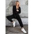 thumbnail image 3 of Conjunto Deportivo PRETTYGARDEN Mujer 2 Piezas con Pantalón Jogger y Cierre Talla M, 3 of 7