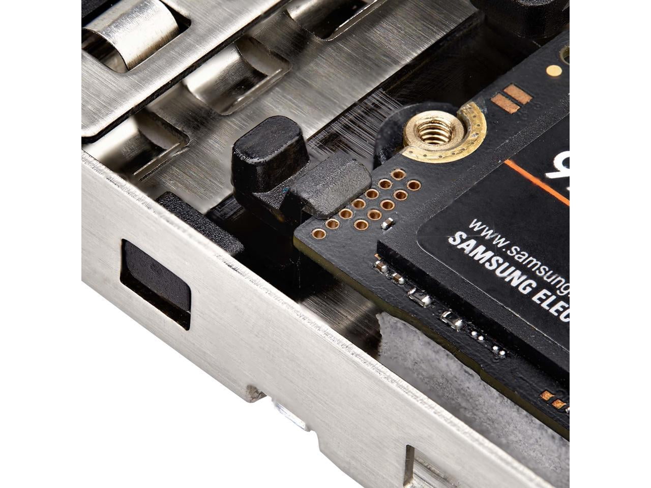 StarTech Dual-Bay M.2 NVMe SSD to PCIe x8 Removable Mobile Rack  2M2-REMOVABLE-PCIE