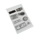 thumbnail image 1 of Sidaley Matasellos transparente de silicona de PVC, suministros de sellos para tarjetas de álbum de recortes DIY Suministros de escritura y corrección, 1 of 3
