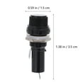 thumbnail image 3 of MasteelfCA 16pcs Fuse Holders 5x20mm 6x30mm Fuse Holder Socket Fuse Holder Panel Mounts, 3 of 7