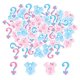 thumbnail image 1 of Kit de decoración para revelación de género - Artículos para fiestas - Decoraciones para baby shower en rosa y azul 100 unidades, 1 of 9