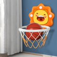 thumbnail image 1 of Mini de baloncesto, montaje en pared con baloncesto y juguete de tiro con bomba, de baloncesto, juguetes , para interiores y - Versión puntuada Yotijar aro de baloncesto, 1 of 4
