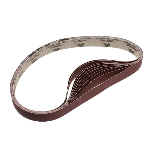 Cinturones de lijado abrasivo Shamjiam 1x30 600 Grano Cintas de lijado
