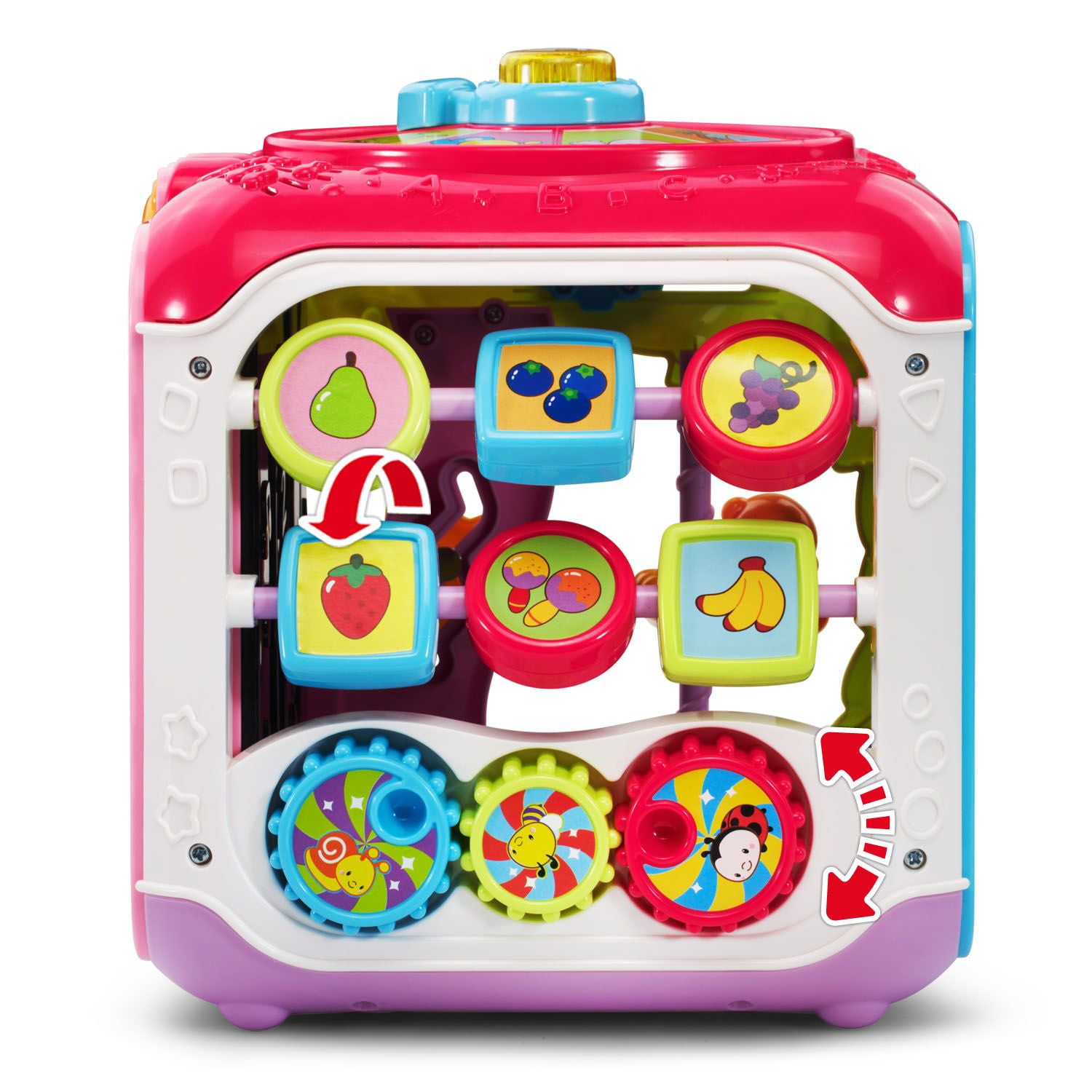VTech Sort and Discover Activity Cube Great Toy for Infant Pink