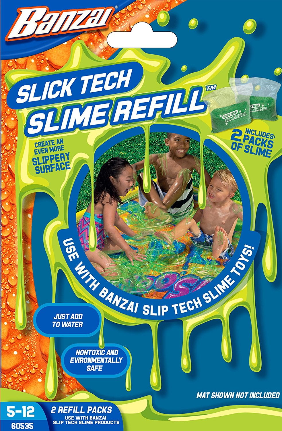 slime slip and slide