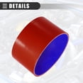thumbnail image 6 of Unique Bargains Universal Straight Reducer Hose Silicone Hose Coupler Intercooler Tube 4-Ply Reinforced 127mm Red, 6 of 6