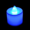 thumbnail image 1 of Trayknick LED Flameless Candle Battery Operated Party Wedding Flickering Tealight Decor Blue, 1 of 13