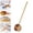 Gold, variant on Soup Long Handle 80ml Gold Wear Kitchen Spoon Multi Use Cooking Utensil For Hot Oil And Water Soup(Rose Gold)