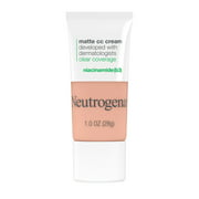 Neutrogena Clear Coverage Flawless Matte CC Cream, Vanilla, 1 oz
