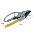 thumbnail image 2 of Gardening pruners, arthritis tools. Ratcheting Anvil Hand Pruner, 2 of 5