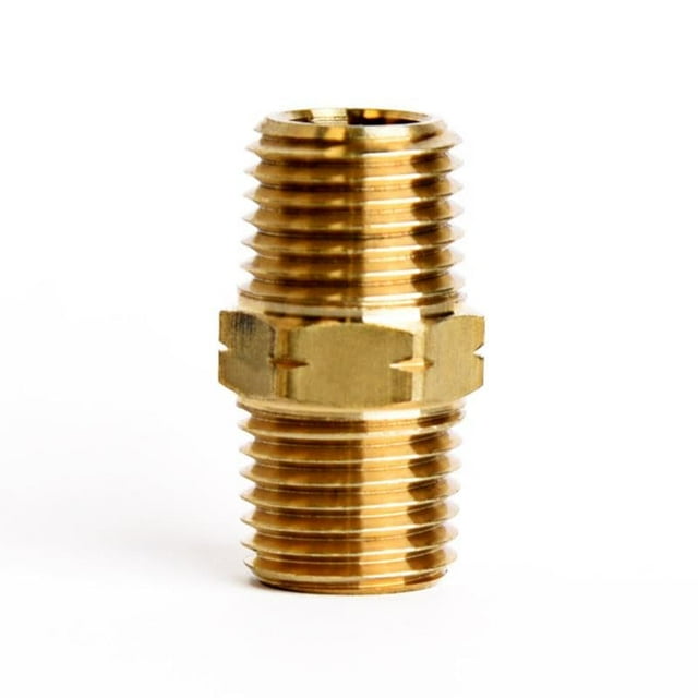Conexión para manguera HOMEPLUS+ Hex Nipple 1/4" MPT