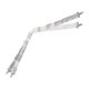 thumbnail image 4 of 2024 Bass Drum Strap Soft Nylon Elastic Adjustable Ergonomic Comfortable Double Shoulder Drum Strap Belt for Bass Drum White, 4 of 5