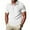 White, variant on SGFCWSX Mens Polo Shirts Short Sleeve Slim Fit with Half-Zip Ribbed Casual Golf Shirts for Men Black Size M