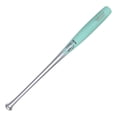 thumbnail image 1 of Beisbolmania Bat Beisbol Torpedo Compuesto Maple Bamboo Reforzado 33.5 Plata con Azul, 1 of 3