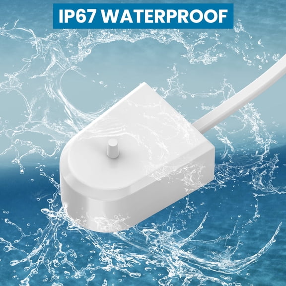 PGENDA for Sonicare ProtectiveClean 4100 Charger Base, Sonicare Charger for Sonicare Electric Toothbrush 5100 5300 6500 HX6100/ HX6000/ HX8000/ HX9000 Waterproof Power Cord
