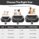thumbnail image 5 of Cama rectangular Zerbuger para gatos y perros, suave y lavable, color gris oscuro, 5 of 7