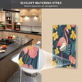 thumbnail image 5 of Yayeee Blank Wall Plate Cover 1-Gang 4.5"x2.7" Home Unused Decorative Outlet, Pink Floral Flamingo, 5 of 7