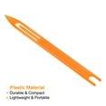 thumbnail image 3 of Uxcell 7# Plastic Netting Needle Shuttles Net Repair Mending Tool, Orange 8 Pack, 3 of 5