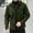 c01Green, variant on LNWUY Men's Fashion Solid Color Long Sleeve Button-Down Woolen Jacket, Regular Fit Casual Winter Overcoat with Pockets Gray M