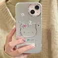 thumbnail image 1 of Sanrio-funda de teléfono de Gel suave para iPhone 11, 12, 13, 14 Pro Max, Y2k, Hello Kitty, espejo galvanizado, estilo INS, lindo rosa, estrella de moda Fivean unisex, 1 of 2