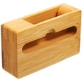 thumbnail image 2 of FOMIYES Wooden Phone Sound Amplifier 10.00X6.00X3.00cm Passive Holder Chocolate, 2 of 9
