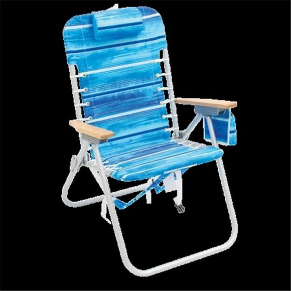 Rio SC650-1907-1 4 Position Backpack Chair Stripe
