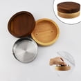 thumbnail image 4 of Conjunto de redondo Yuyangstore Cenicero de mesa portátil con tapa, 4 of 8