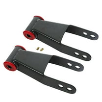 BST BSSP for 1988-2018 Chevy Silverado 1500 1"-2" Rear Drop Shackles Kit 410520 Compatible with 1988-2018 GMC Sierra C/K 1500 Suspension Lowering Kits