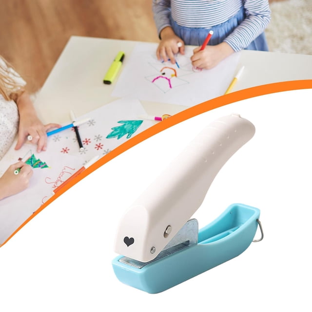 Perforadora de papel con forma, perforadora de papel para manualidades, dispositivo de relieve, herramienta manual para manualidades, para suministros Corazón