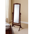 thumbnail image 7 of Proman Products Victoria Cheval Mirror in Walnut, 7 of 7
