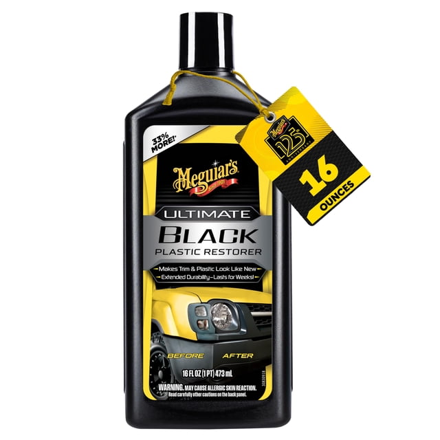 Restaurador de Plástico Ultimate Black de Meguiar's 473 ml
