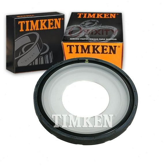 Timken Rear Engine Crankshaft Seal compatible with Chevrolet Silverado 1500 4.3L 4.8L 5.3L 6.0L 6.2L V6 V8 1999-2016