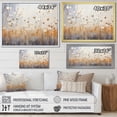 thumbnail image 4 of Designart "Harmonious Snowdrop Simplicity II" Snowdrops Floater Framed Wall Art Living Room, 4 of 5