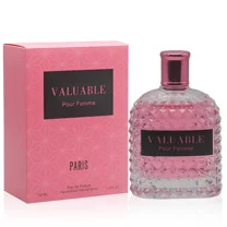 Valuable Pour Femme Paris Eau de Parfum for Women – 3.4 fl oz | 100 ml Spray