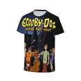 thumbnail image 5 of Scooby Doo Boys Girls T-Shirts Graphic Print Short Sleeve Tops Casual Crew Neck T-Shirt Streetwear for Youth Kids, 5 of 8