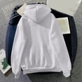 thumbnail image 4 of KIHOUT Hauts pour Femmes Printemps Hiver Mode Classique Couleur Unie Manches Longues à Capuche avec Poche Chandails en Molleton, 4 of 4