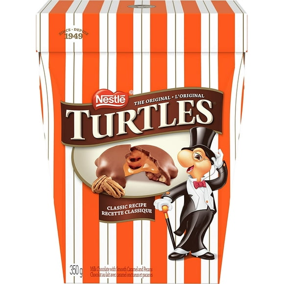 Nestle The Original Turtles 100% Pecan 350g/12.34oz Box {Imported from Canada}
