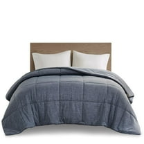 Gracie Mills Heathered Jersey Knit Down Alternative Comforter GRACE-15592 Oversized